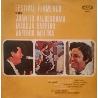 28493 Festival Flamenco con Juanito Valderrama, Antonio Molina, Maruja Garrido 