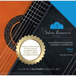 32275 Set de cuerdas guitarra Solera Flamenco Tablao tensión Media-Alta