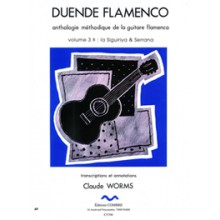 10315 Claude Worms - Duende flamenco. Antología metódica de la guitarra flamenca. Serrana & Siguiriya. Vol 3B