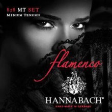 19436 Hannabach Flamenco Nylon Negro 828MT.
