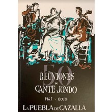 32208 50 reuniones de Cante jondo la Puebla de Cazalla "1967 - 2018" - Francisco Moreno Galván 