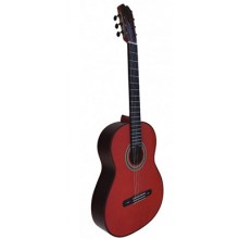 33303 GUITARRA FLAMENCA ANTONIO DE TOLEDO AATF-17NR MODELO F17 NEGRA DE PALO SANTO ROJA