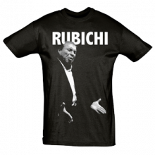 Camiseta Hombre Negra Rubichi