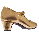Zapato Flamenco en color Oro