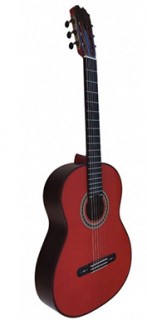 33303 GUITARRA FLAMENCA ANTONIO DE TOLEDO AATF-17NR MODELO F17 NEGRA DE PALO SANTO ROJA