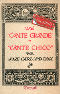 17282  José Carlos de Luna - De cante grande y cante chico