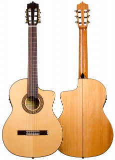 Guitarra Flamenca Martínez - Modelo MFG-AS CE ciprés