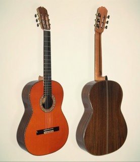 27204 Guitarra Flamenca Juan Montes 46-M Flamenco Negra