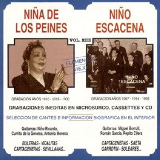 10943 Niña de los Peines y Niño Escacena - Flamenco viejo Vol 13