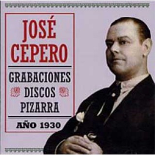 12978 José Cepero - Grabaciones Discos Pizarra. Año 1930