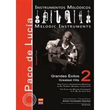 28595 Paco de Lucía - Grandes éxitos para instrumentos melódicos Vol 2