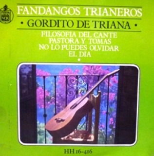 23506 Gordito de Triana - Fandangos Trianeros
