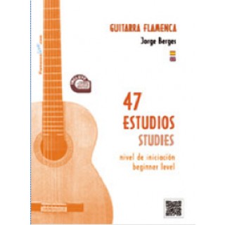 20430 Jorge Berges - 47 estudios para Guitarra Flamenca