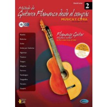 19975 David Leiva - Método de guitarra flamenca desde el compás Vol. 2