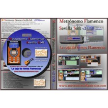20877 Metrónomo Flamenco Sevilla Soft v2 - Software USB+CD