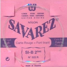 25586 Savarez Cuerda 2 Carta Roja 522R HT