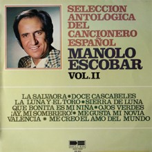 32009 Manolo Escobar - Selección antologíca del cancionero español Vol 2