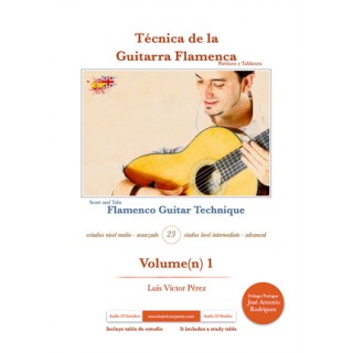 25159 Luis Víctor Pérez - Técnica de la guitarra flamenca Vol 1 