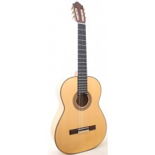 25193 Guitarra Flamenca Vicente Carrillo Alegrias Blanca