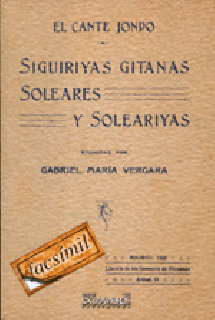 17284  Gabriel María Vergara - Siguiriyas Gitanas, Soleares y Soleariyas