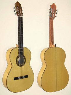 27256 Guitarra Flamenca Azahar 131 Amarilla Flamenco