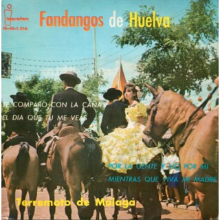 23548 Terremoto de Málaga - Fandangos de Huelva (Vinilo EP)