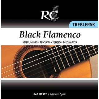 24053 Royal Classics - Black flamenco treblepak