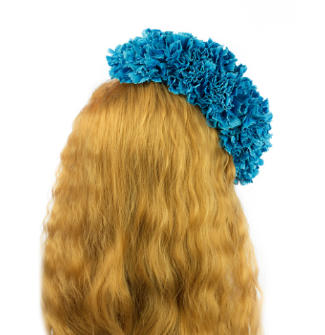 FLAMENCASHOP Tiara Piccola Con Fiore Di Garofano Nero – Accessorio Per Flamenco, Taglia Unica, 13x10 Cm - 4