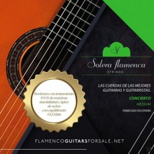 29982 Set de cuerdas guitarra Solera Flamenca Concierto tensión media