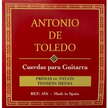 31919 Juego Cuerdas Antonio de Toledo Tension Media Nylon
