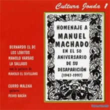 32127 Cultura Jonda 1. Homenaje a Manuel Machado en el 50 aniversario de su desaparición "1947-1997" 
