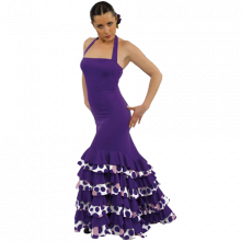 Vestido para flamenco con volantes E4393