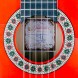 PRUDENCIO SAEZ GUITARRA FLAMENCA MODELO 4 FP rojo brillo (Clavijero Pegheds)  boca