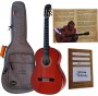 34211 Vicente Tatay Tomás Modelo Pepe Habichuela Roja - Guitarra Flamenca de Cipres con Tapa de Cedro