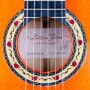 Guitarra flamenca del Luthier Antonio Torres, modelo 30, boca